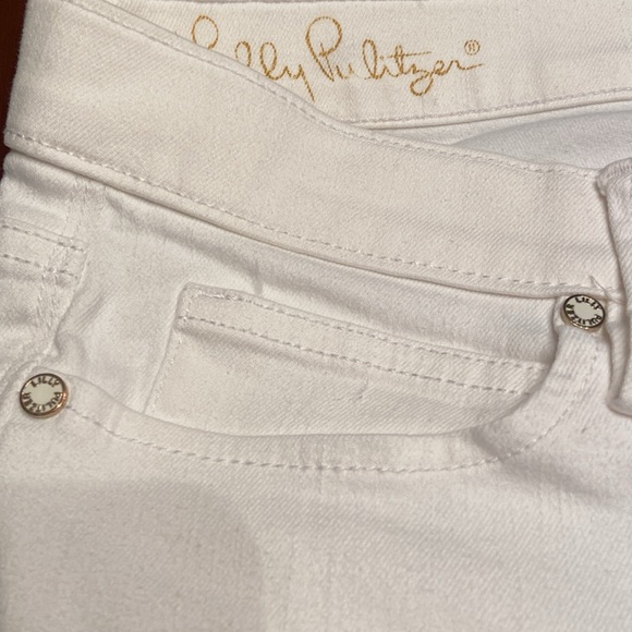 Lilly Pulitzer South Ocean Skinny white jeans - Picture 8 of 11